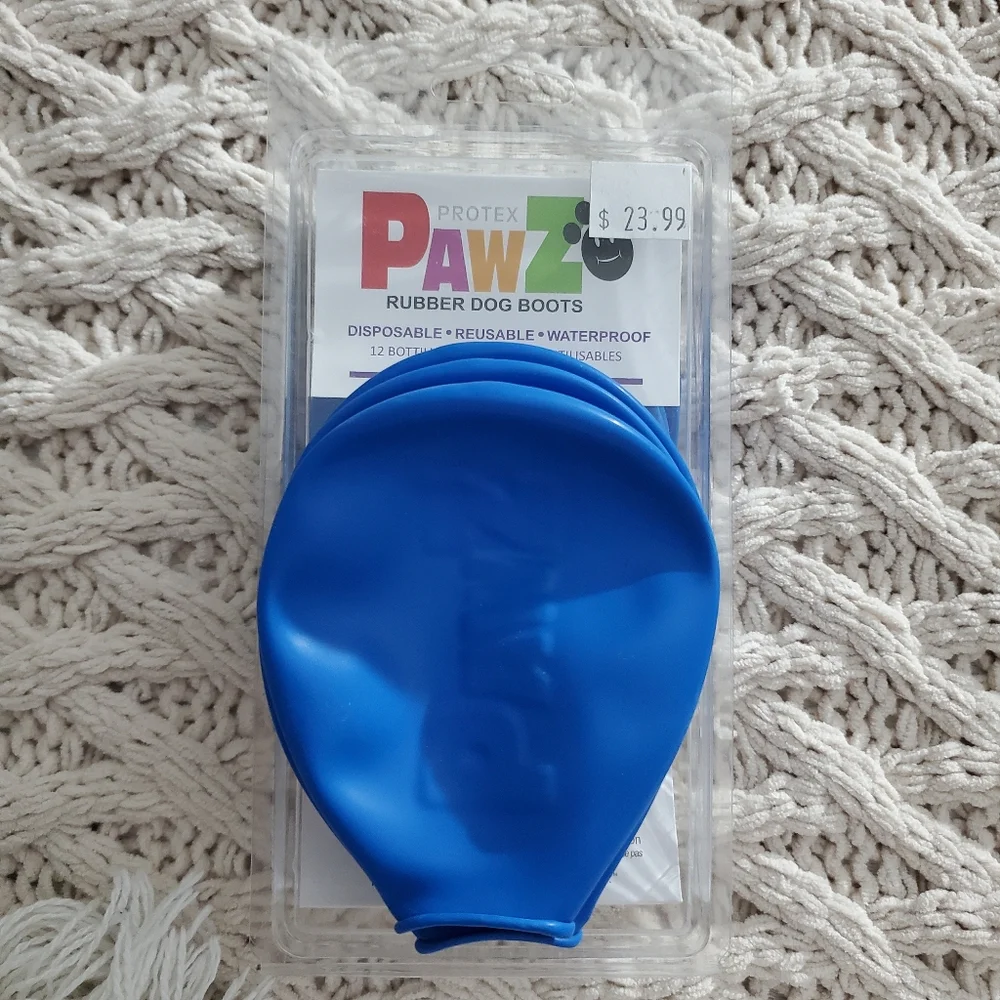 PAWZ New Original Rubber Dog Boots- Size S- Brand New - Picture 9 of 9